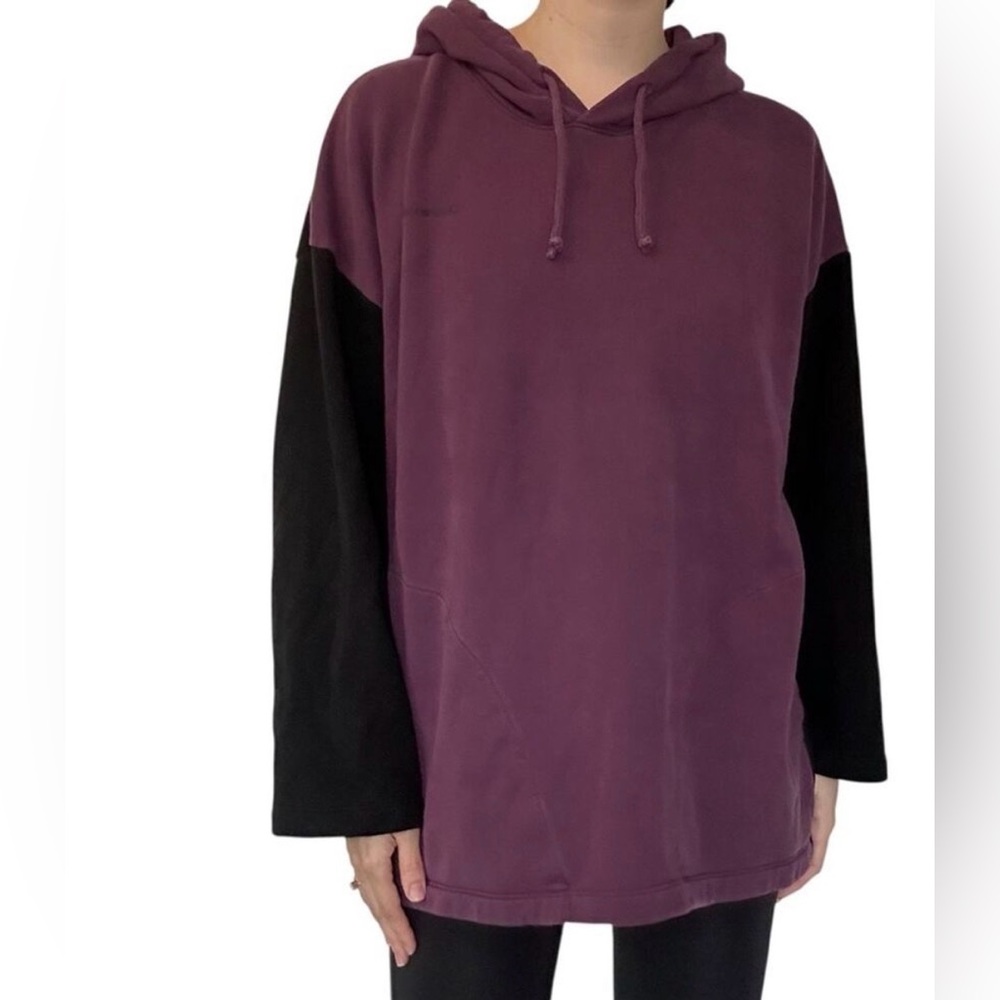 Outdoor Voices Purple and Black Hoodie
